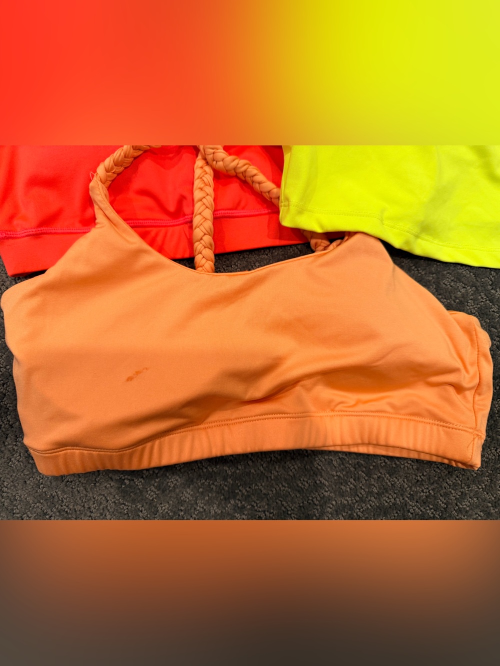KIAVA braided back bra